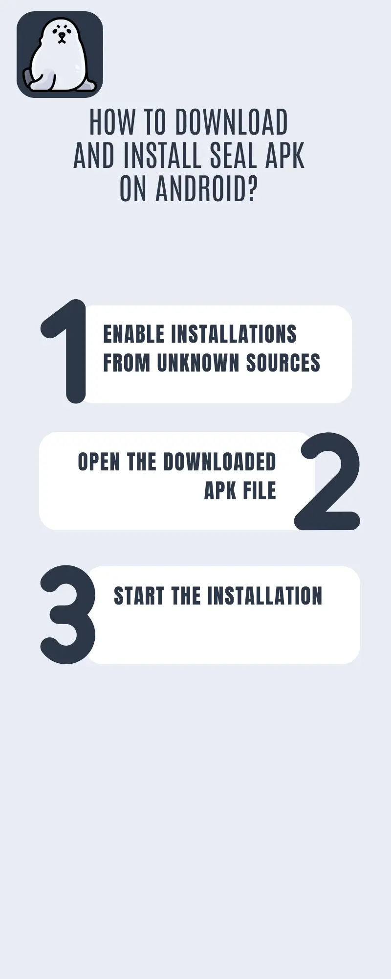 Seal APK v1.13 – Official Download for Android 25 Infographic How to install Seal APK